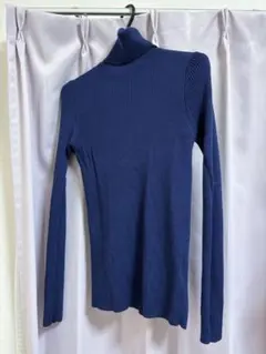 ユニクロ エクストラファインメリノ リプタートルネックセーター