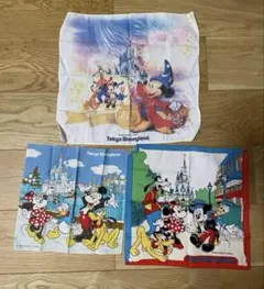 東京ディズニーランド ビンテージ　ハンカチ
