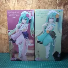 初音ミク　抹茶パフェ　さくら　はっか　※箱傷みあり