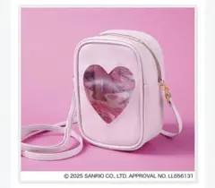 メロクロ ハートクリアポシェット