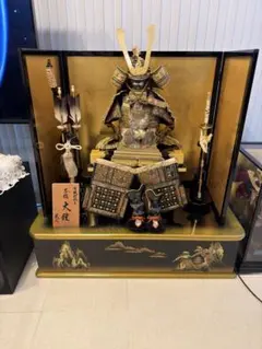 値下げ 美品 五月人形 秀月 大鎧兜 平安 武甲 一式セット 螺鈿屏風 正絹縅 値下げ 美品 五月人形 秀月 大鎧兜 平安 武甲 一式セット 螺鈿屏風