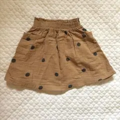【Organic Zoo】Gold Dots Tutti Skirt 1-2y