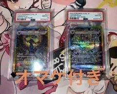 ポケカ　ブラッキーex sar PSA10 シャワーズex sar PSA10