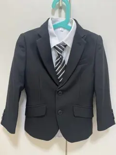110 ブラック スーツセット ネクタイ付き