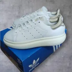 adidas スタンスミスPF W　24.5cm　アディダス　スタンスミス　厚底