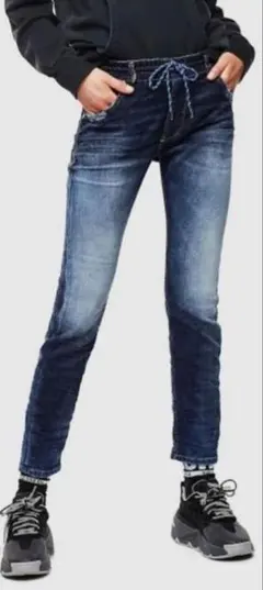 DIESEL ダークブルーストレッチデニムスキニーパンツ 23インチ