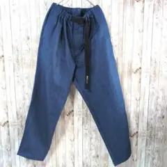 BACKCHANNELバックチャンネル　イージーパンツ デニムＬ　美品
