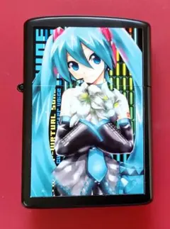 初音ミク world is mine zippo風 オイルライター 限定 - メルカリ