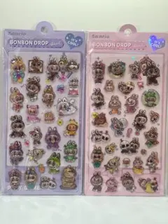 ラブブ　アクリルシール　2枚組