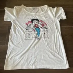 ベティ・ブープ 半袖Tシャツ ホワイト