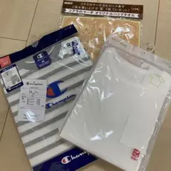 【champion他】3点セット　パジャマ・Tシャツ・ハンドタオル