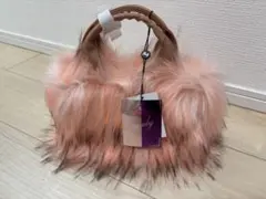Rady ピンク ファー バッグ