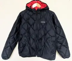 リバーシブルダウンパーカ　キッズ160 レディースМ　モンベル