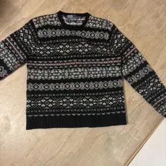 Polo by Ralph Lauren フェアアイル柄セーター M