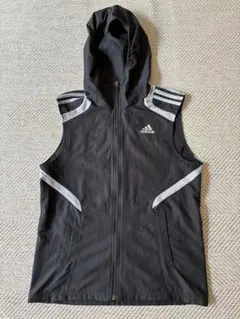 adidas ノースリーブ フード付きジャケット　サイズMのサムネイル