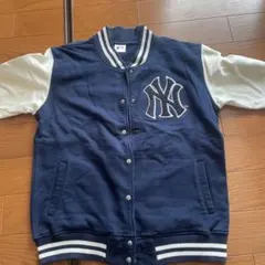 ニューヨーク・ヤンキース スタジャン ネイビー/ホワイト　　Lサイズ
