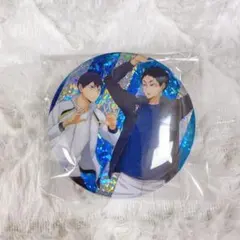 ハイキュー 缶バッジビスケット 影山 赤葦