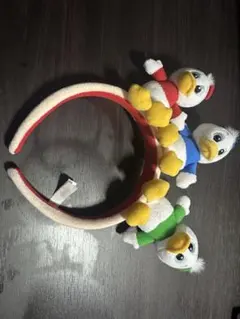 ディズニーカチューシャ　ヒューイ・デューイ・ルーイ