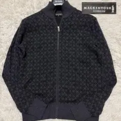 ✨極美品✨マッキントッシュロンドン ドライバーズニット 総柄 ハイネック ウールのサムネイル