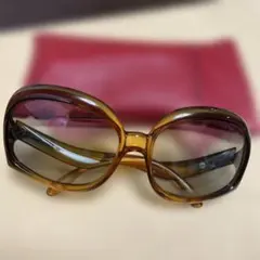 美品 オリバーピープルズ Audreana クリア オリーブ サングラス 茶系