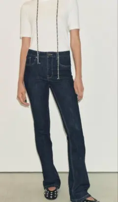 ZARAザラ　ブーツカットジーンズ　36 美品