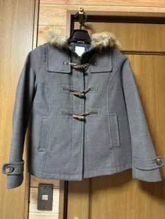 earth music&ecology ダッフルコート グレー Mのサムネイル