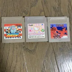 ゲームボーイ　ソフト3点セット