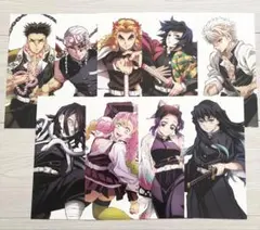 鬼滅の刃 UFOtableCafe マチ★アソビカフェ 柱 ロングポストカード