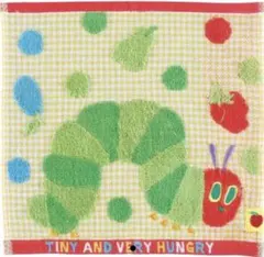 タオルハンカチ マルチカラー はらぺこあおむし ハッピーフルーツ