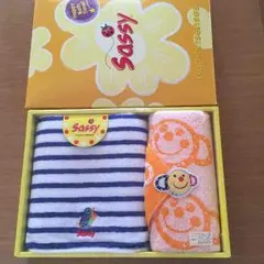 Sassyのフェイスタオル ウォッシュタオル セット