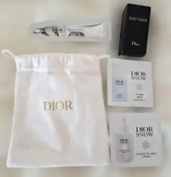 Dior Sauvage 香水 10mL サンプル3種+ディオール手提げ付き