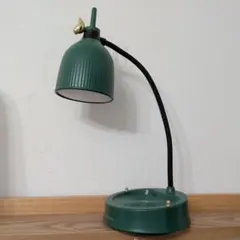 ジャンク品 グリーン テーブルランプ