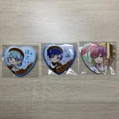 いれいす　ハート缶バッジ　いふ、ほとけ、ないこ