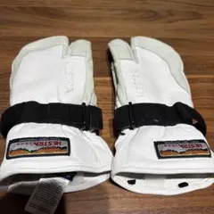 Hestra ホワイト ミトン グローブ　サイズ8