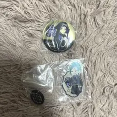 ジェイド フロイド アクリルスタンド 缶バッジ