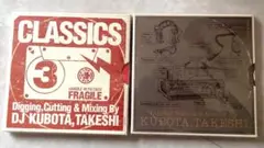 クボタタケシ　classics mix cd 1,3 クボタタケシ classics mix cd 1,3 Takeshi Kubota Mix CD