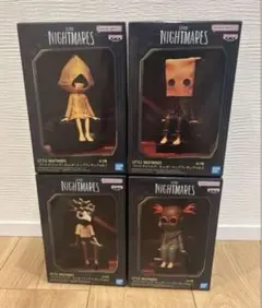 [未開封] リトルナイトメア モニタートップフィギュア 4体セット