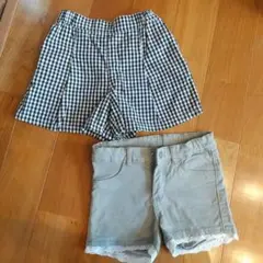 ショートパンツセット