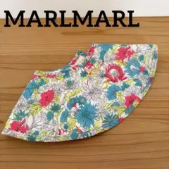 【美品】MARLMARL マールマール　花柄　スタイ　よだれかけ