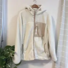 Bershka フード付きボアジャンバー　L