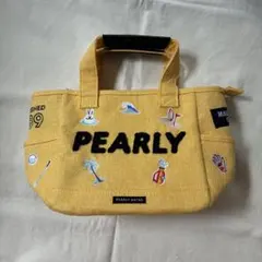 PEARLY GATES ラウンドバッグ イエローのサムネイル