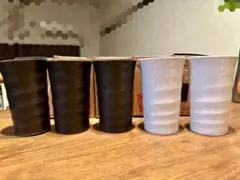 アサヒビール　こだわりの極　美濃焼　タンブラー　5個セット
