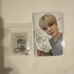 アチズ ATEEZ fromm トレカ ヨントン フォト ユノ キーリング