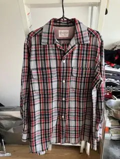 USA製　60's PENNEY'S TOWNCRAFT チェック柄ネルシャツ