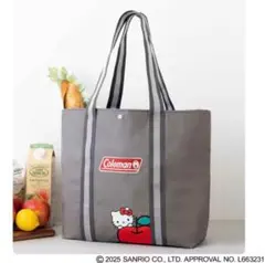 InRed 12月号付録 インレッド コールマン×キティトートバッグ