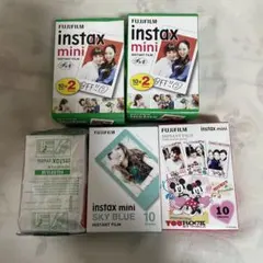 FUJIFILM instax mini インスタントフィルム 合計70枚