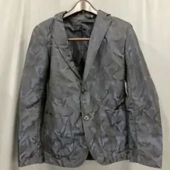 PLST ジャケット ブルーカモフラ 薄手 メンズS 1095