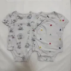 GAP ブラナンベア ボディスーツ 70cm 6-12m くまケツ 2枚セット