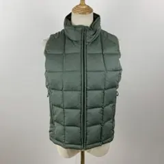 訳あり adidas アディダス ダウンベスト ワンポイントロゴ刺繍 防寒 M