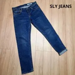 SLY JEANS スライジーンズ セルビッチデニム 赤耳 ユーズド加工